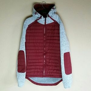 Imperious Burgundy Men's Jacket Size Large